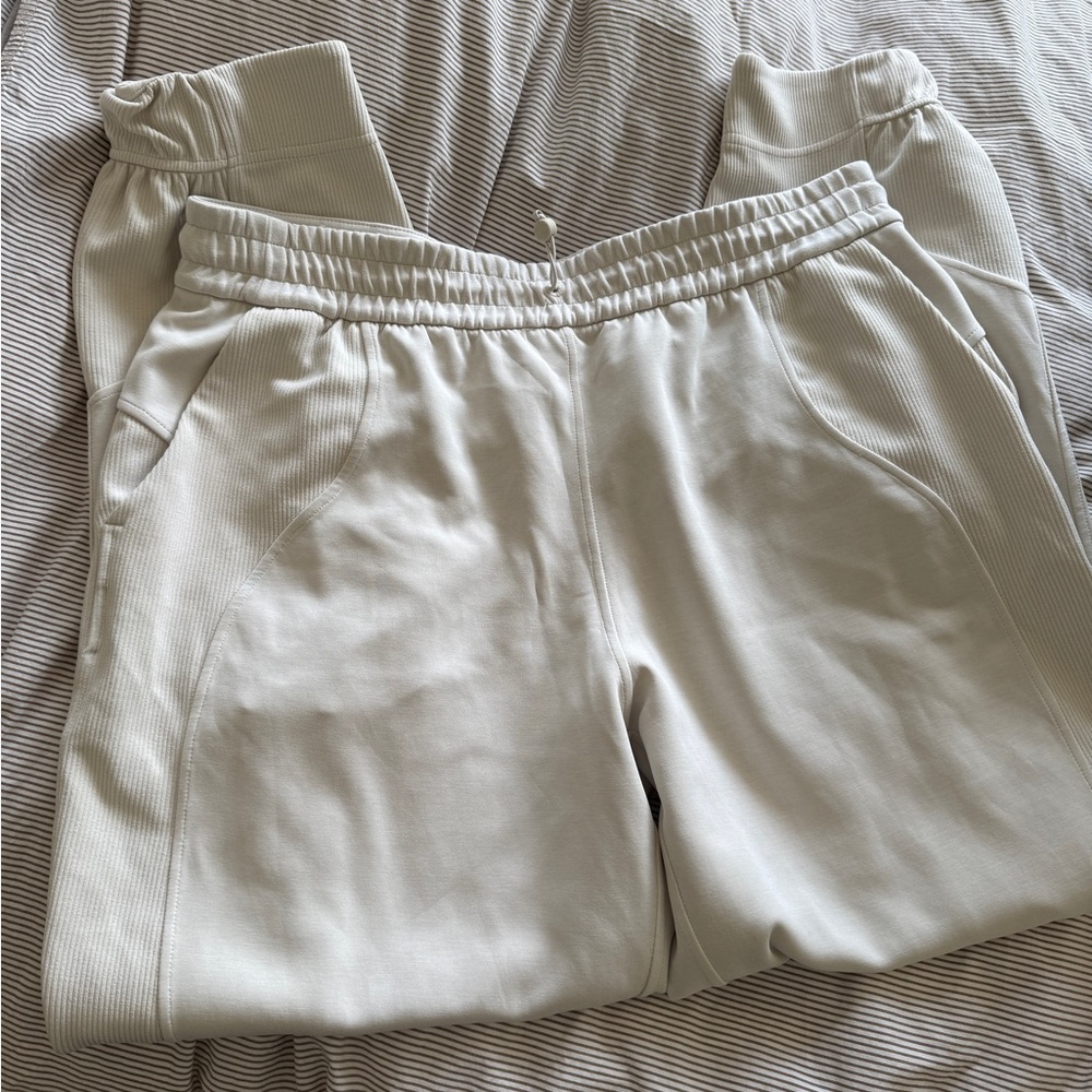 Lululemon Athletica Cream Joggers